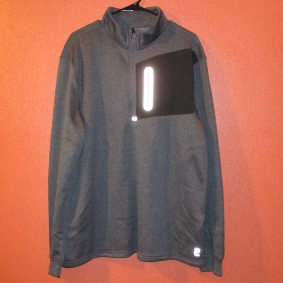 Fila Athletic Sports Men XX Large Gray Multiple Pockets Long Sleeve Pullover - Picture 2 of 8